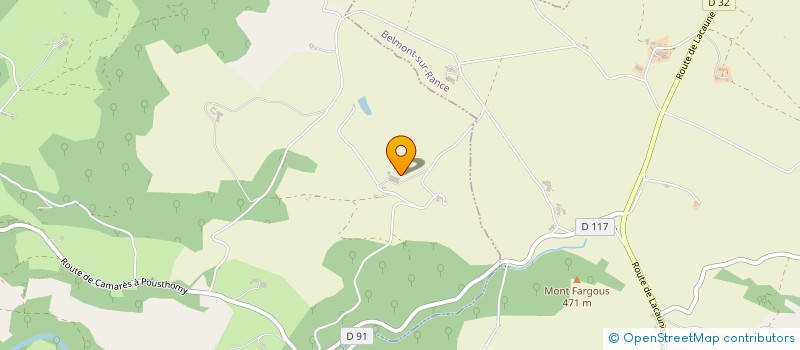 localisation de l'entreprise SCI C.L.E  COMBRET