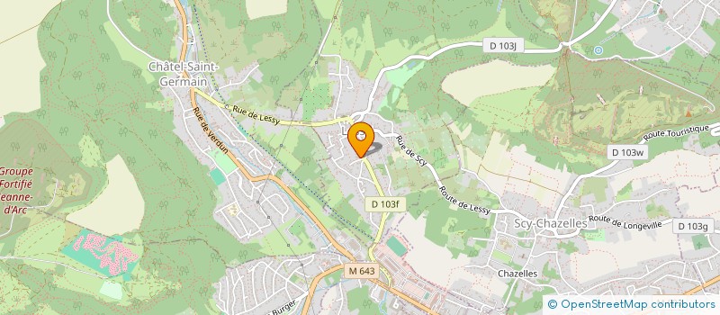 localisation de l'entreprise SCI C.L.J  LESSY