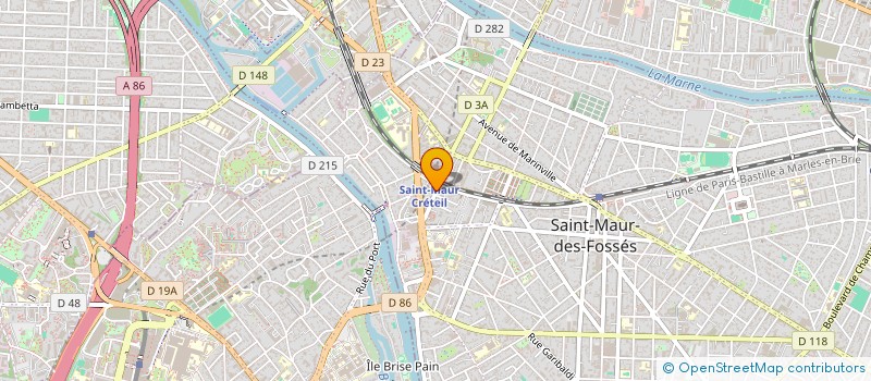 localisation de l'entreprise SCI C.L.K à SAINT-MAUR-DES-FOSSES