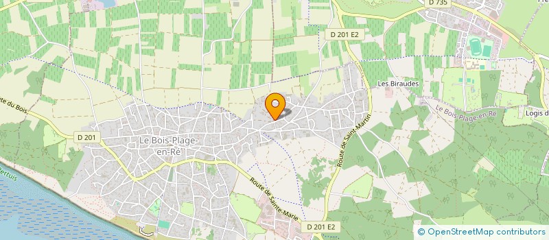 localisation de l'entreprise SCI C.L.L.M  LE BOIS-PLAGE-EN-RE