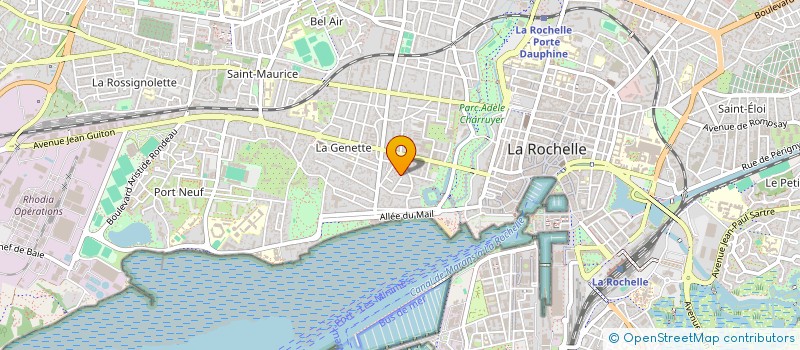 localisation de l'entreprise SCI C L M  LA ROCHELLE