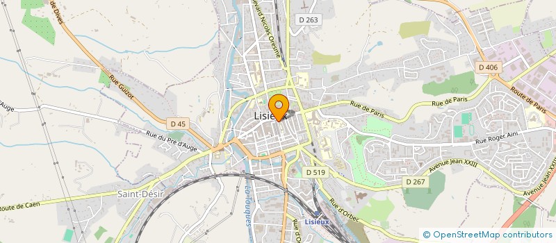 localisation de l'entreprise SCI C.L.T. à LISIEUX