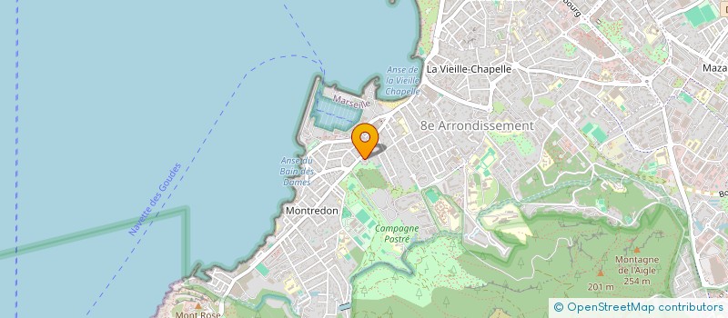 localisation de l'entreprise SCI C L V à MARSEILLE