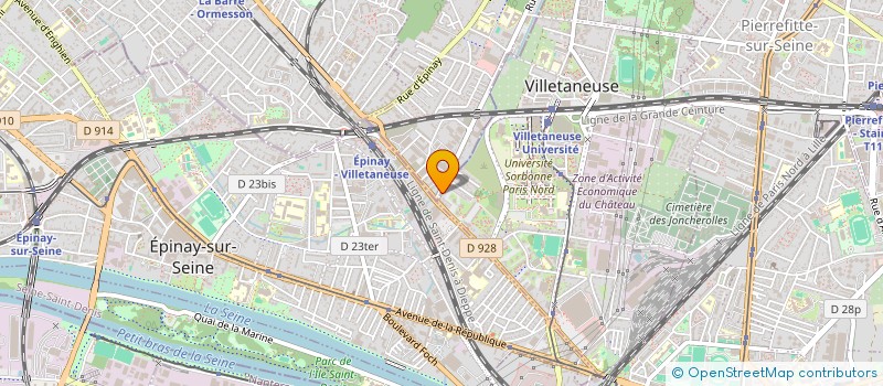 localisation de l'entreprise SCI C'LE MEYEUR à VILLETANEUSE