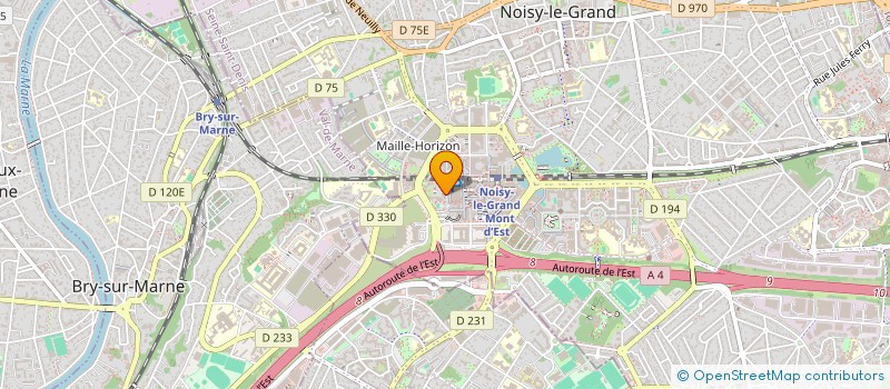 localisation de l'entreprise SCI C LEGRAND à NOISY-LE-GRAND