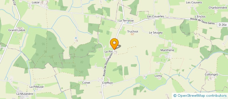 localisation de l'entreprise SCI C.M  SAINT-GENIS-SUR-MENTHON