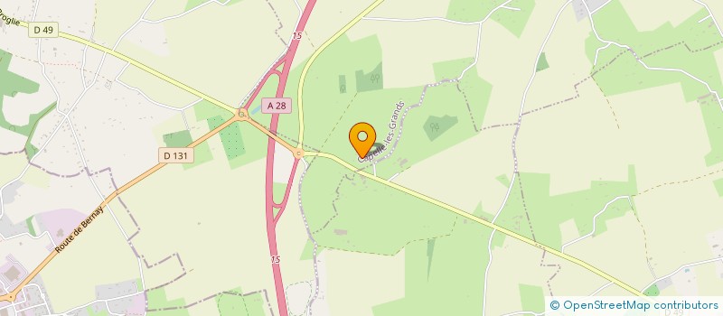 localisation de l'entreprise SCI C.M.  CAPELLE-LES-GRANDS