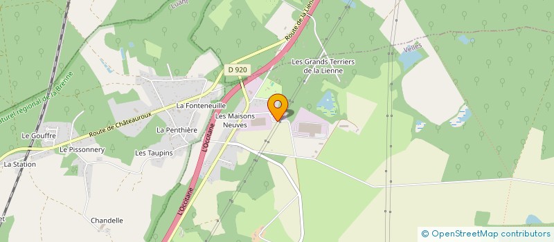localisation de l'entreprise SCI C.M. à VELLES