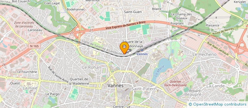 localisation de l'entreprise SCI C.M.A.J. à VANNES