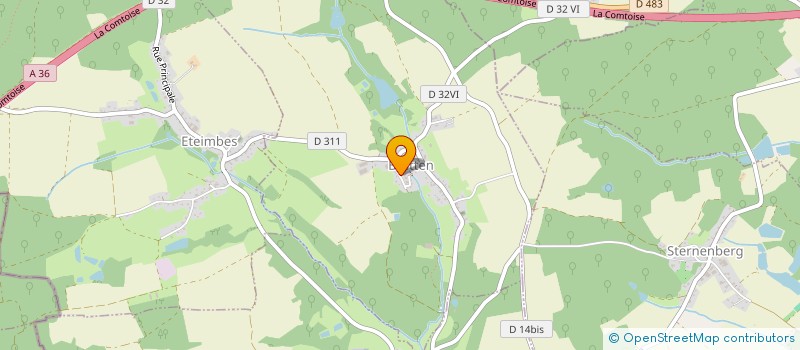 localisation de l'entreprise SCI C.M.A.T.H.  BRETTEN