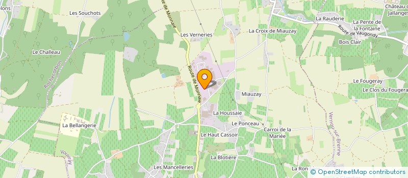 localisation de l'entreprise SCI C.M.F. à VOUVRAY
