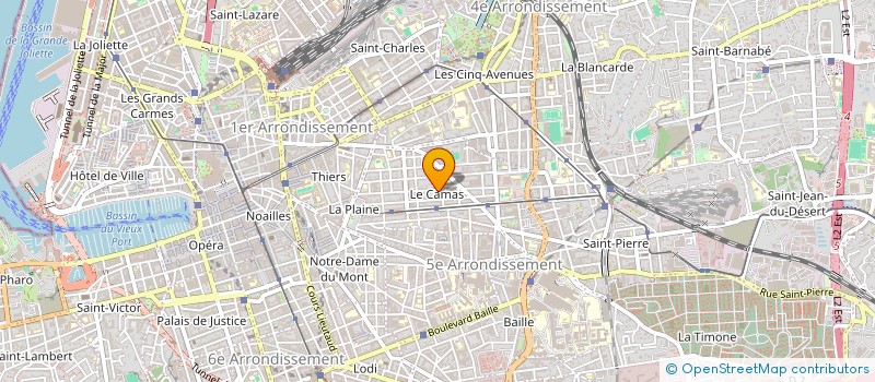 localisation de l'entreprise SCI C.M.L à MARSEILLE