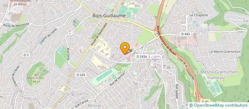 localisation de l'entreprise SCI - C.M.L. IMMO à BOIS-GUILLAUME