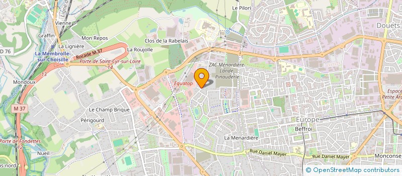 localisation de l'entreprise SCI C.M.N.J. à SAINT-CYR-SUR-LOIRE