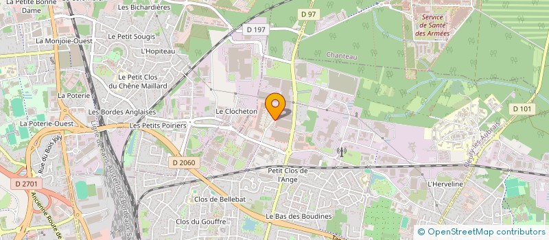 localisation de l'entreprise SCI C M P à FLEURY-LES-AUBRAIS