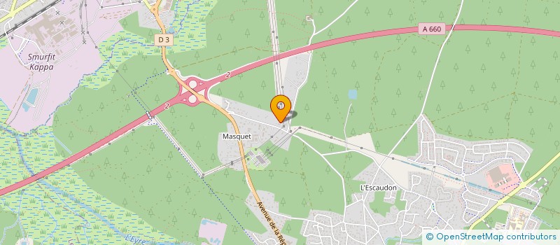 localisation de l'entreprise SCI C.M.P.H.  MIOS