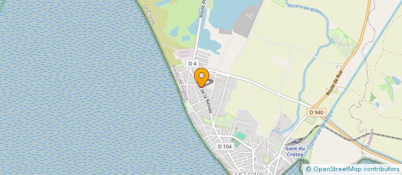 localisation de l'entreprise SCI C M P M E à LE CROTOY