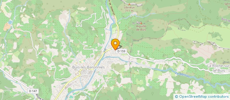 localisation de l'entreprise SCI C.M.S à BUIS-LES-BARONNIES