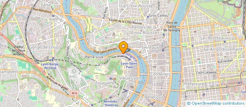 localisation de l'entreprise SCI C M V  LYON