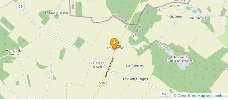 localisation de l'entreprise SCI C MARGAINE DOM PERIGNON à FERRIERES-EN-GATINAIS