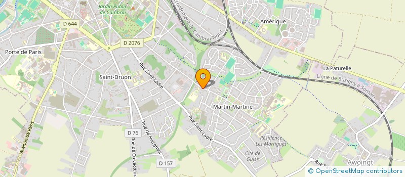 localisation de l'entreprise SCI C N D R  CAMBRAI