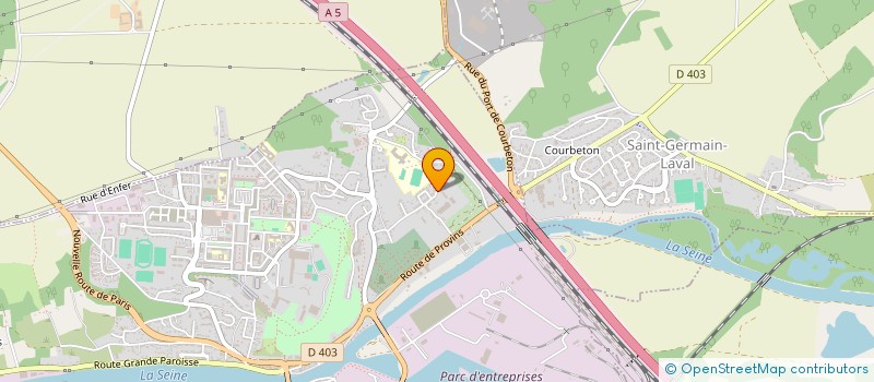 localisation de l'entreprise SCI C & O à MONTEREAU FAULT YONNE