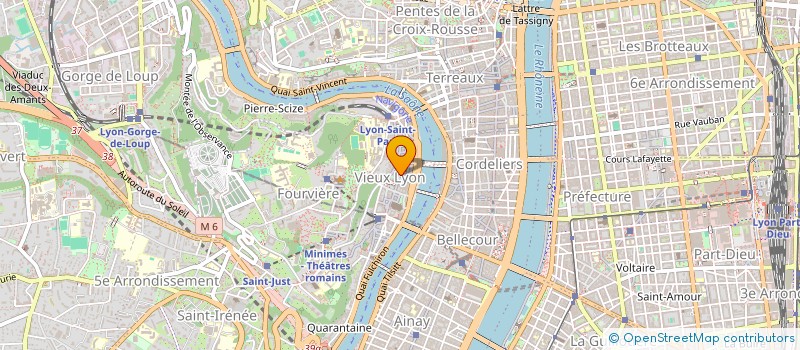 localisation de l'entreprise SCI C.O.R.L.I.N  LYON