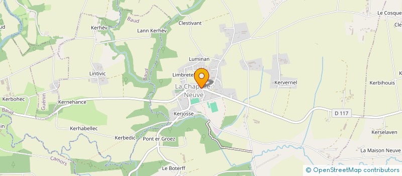 localisation de l'entreprise SCI C.O.S  LA CHAPELLE-NEUVE