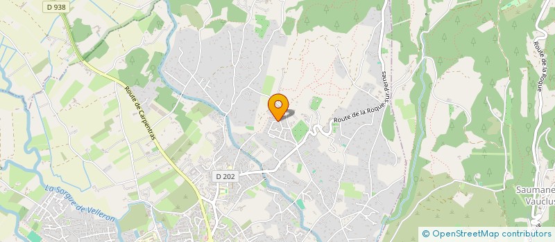 localisation de l'entreprise SCI C.P.A.  L'ISLE-SUR-LA-SORGUE