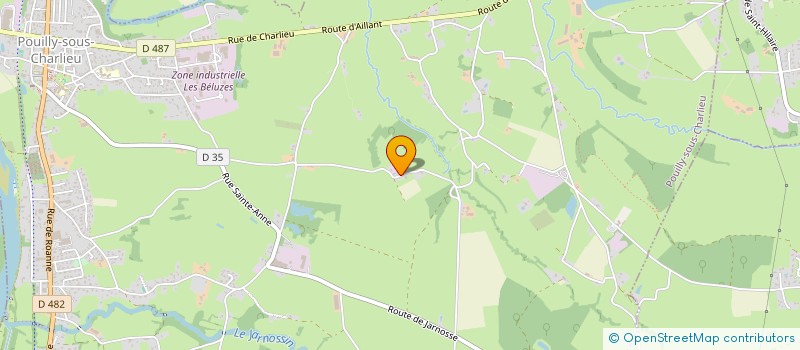 localisation de l'entreprise SCI C P B  POUILLY-SOUS-CHARLIEU