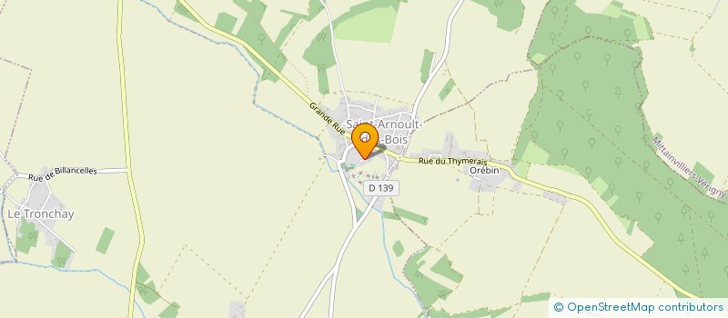 localisation de l'entreprise SCI C.P.H.R à SAINT-ARNOULT-DES-BOIS