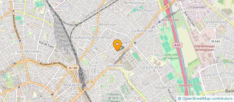 localisation de l'entreprise SCI C P JJ à TOULOUSE