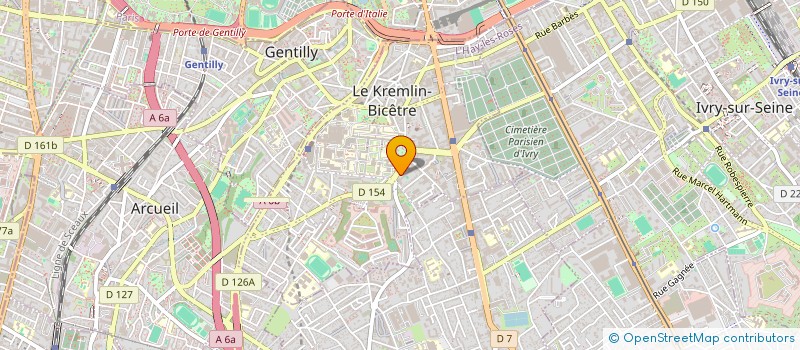 localisation de l'entreprise SCI C.P.L.P. à LE KREMLIN-BICETRE