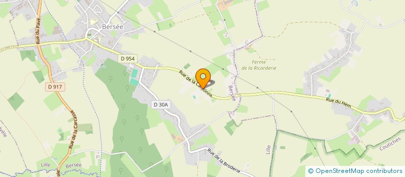 localisation de l'entreprise SCI C.P.S.  BERSEE