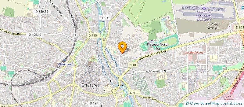 localisation de l'entreprise SCI C-PABET à CHARTRES