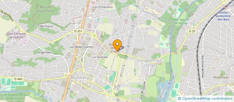 localisation de l'entreprise SCI C'PAO à LONGPONT-SUR-ORGE