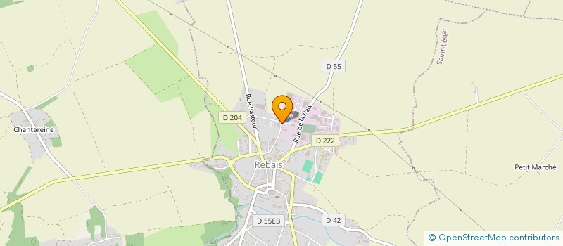 localisation de l'entreprise SCI C.PG.T TOULEMONDE  REBAIS