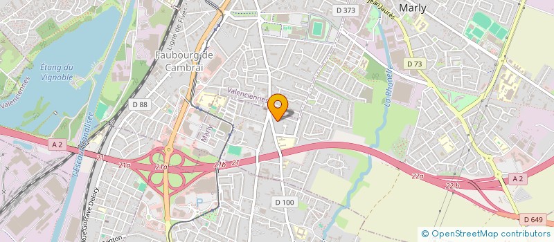 localisation de l'entreprise SCI C.PRESBURGO  MARLY