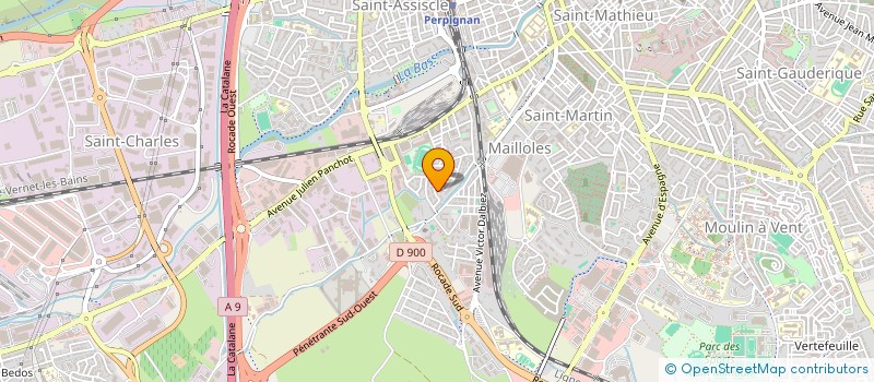 localisation de l'entreprise SCI C'PRIMUM à PERPIGNAN