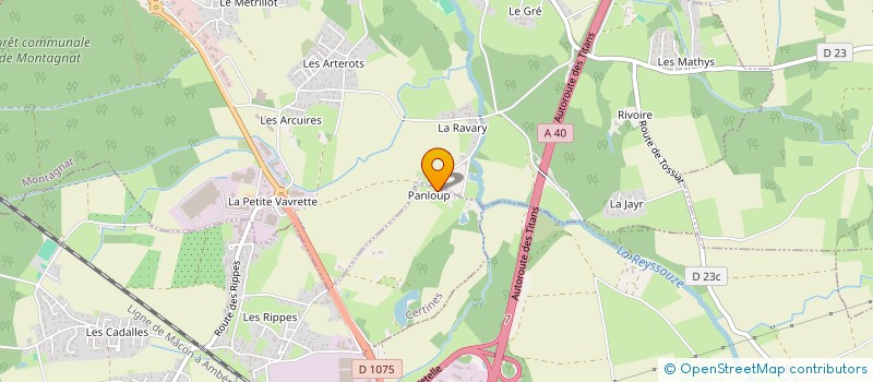 localisation de l'entreprise SCI C.R. à CERTINES