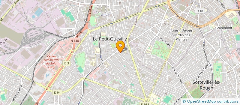 localisation de l'entreprise SCI C.R.J. à LE PETIT-QUEVILLY
