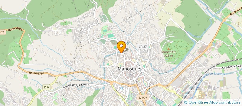 localisation de l'entreprise SCI C.R.U.I.S. à MANOSQUE