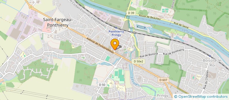 localisation de l'entreprise SCI C.R.Z  SAINT-FARGEAU-PONTHIERRY