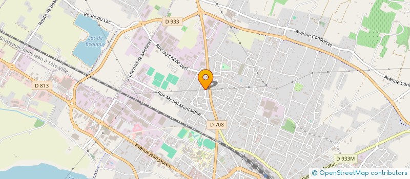 localisation de l'entreprise SCI C.REVE  MARMANDE