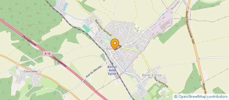 localisation de l'entreprise SCI C.S  BORNEL