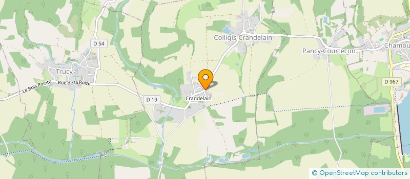 localisation de l'entreprise SCI C.S.A.A.T  COLLIGIS-CRANDELAIN