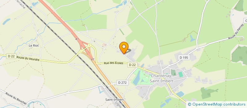 localisation de l'entreprise SCI C.S.C PICARD à CHANTENAY-SAINT-IMBERT