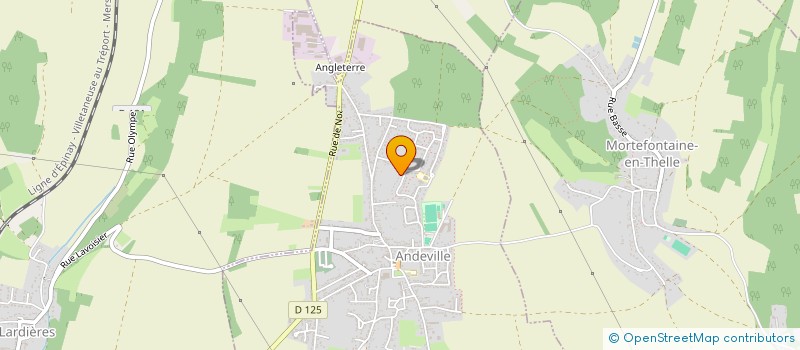 localisation de l'entreprise SCI C.S. FRANCOIS  ANDEVILLE