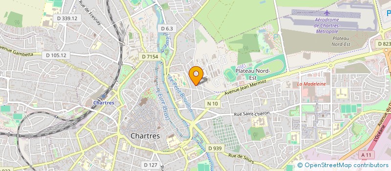 localisation de l'entreprise SCI C-SQY à CHARTRES