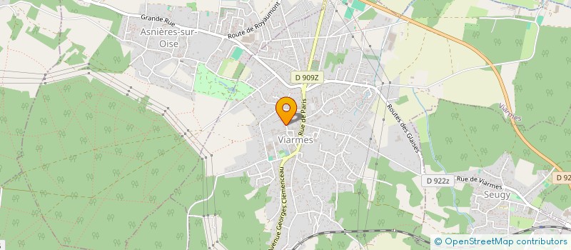 localisation de l'entreprise SCI C.T.L.  VIARMES